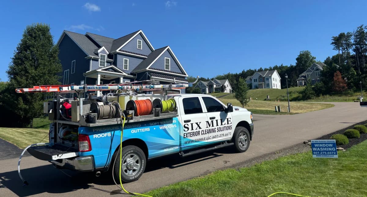 Six Mile professional cleaning truck
